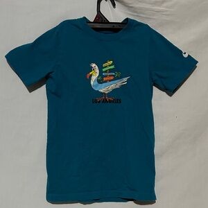 kids teal Nike Los Angeles seagull tshirt size small